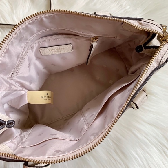 Kate Spade Small Satchel Naomi In Soft Limestone - Picture 7 of 8